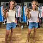 Seeking Sunshine Striped Tank-Sleeveless-Staccato-Anna Kaytes Boutique, Women's Fashion Boutique in Grinnell, Iowa