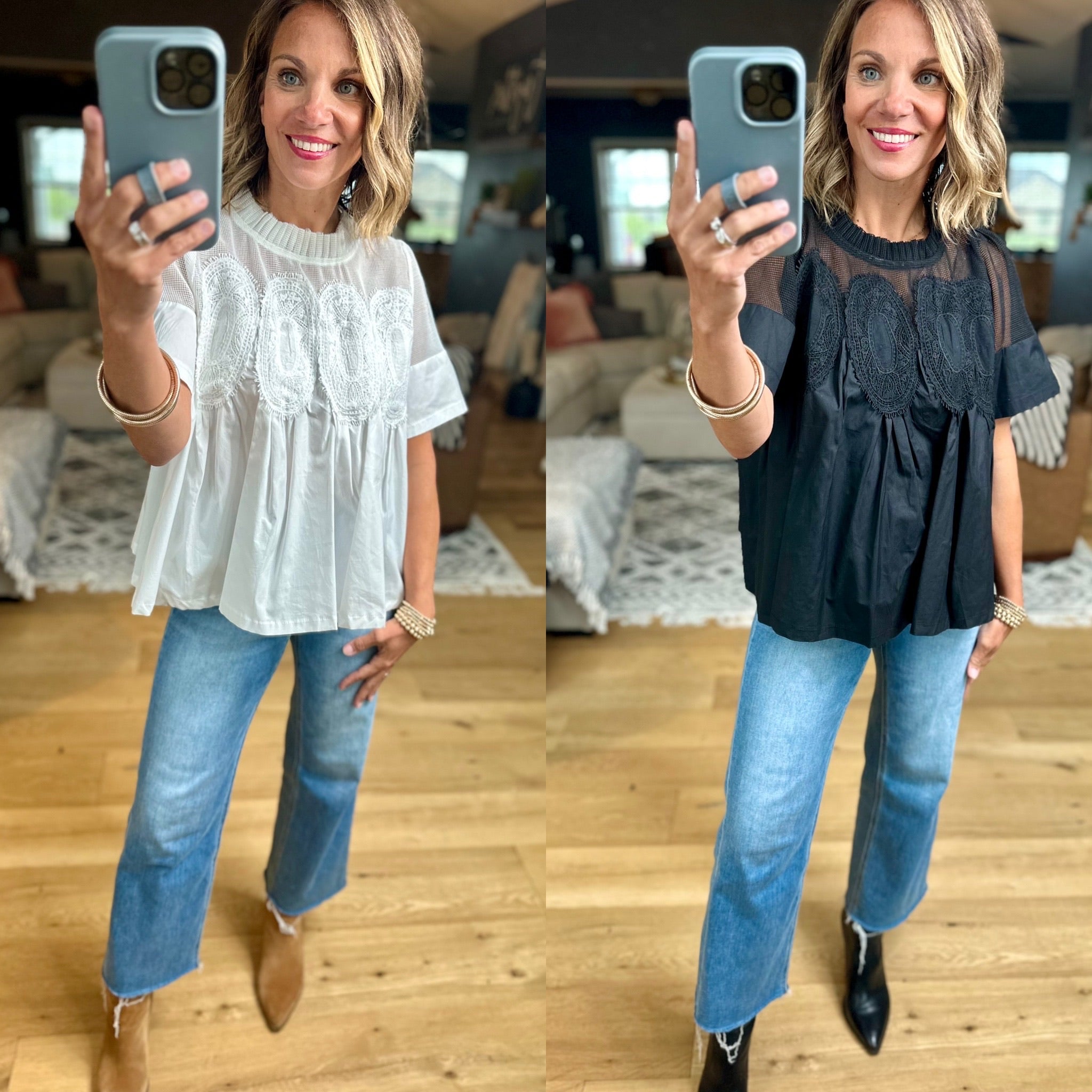 Current Mood Pleated Top-Fate-Anna Kaytes Boutique, Women's Fashion Boutique in Grinnell, Iowa