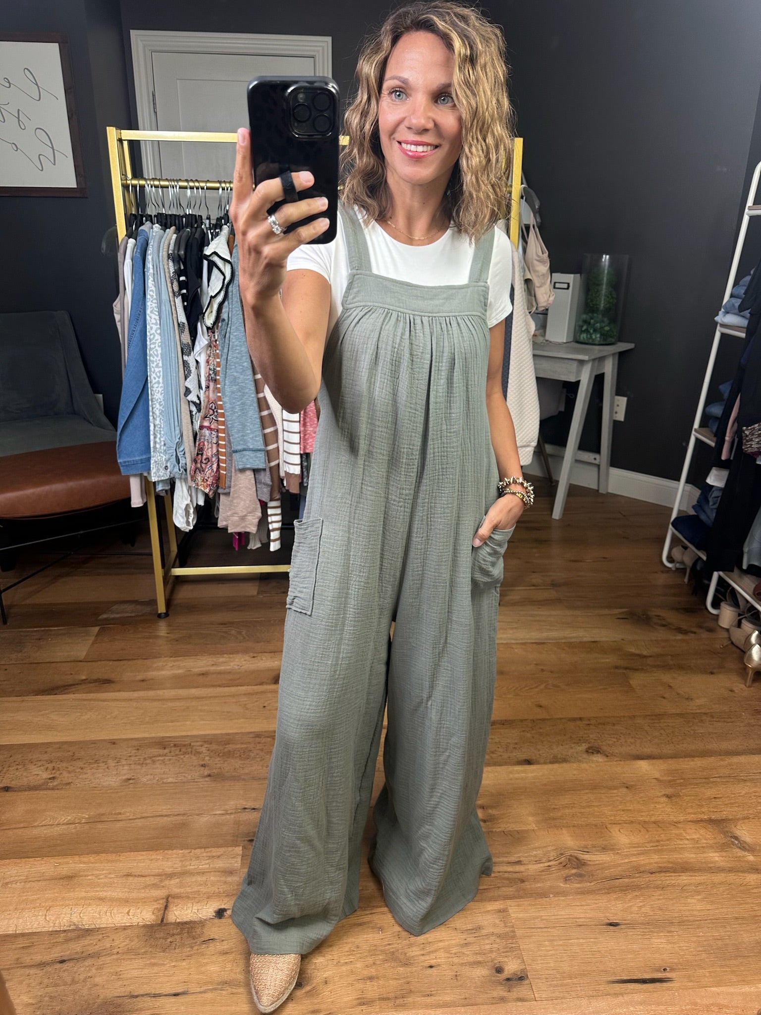 Girl Like Me Pleated Jumpsuit - Multiple Options-Ces Femme-Anna Kaytes Boutique, Women's Fashion Boutique in Grinnell, Iowa