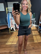 For The Best Double Layered High-Neck Cropped Tank - Multiple Options-Sleeveless-Be Cool 15665-Anna Kaytes Boutique, Women's Fashion Boutique in Grinnell, Iowa