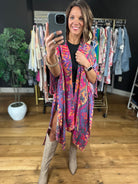 Right Here In Paradise Kimono - Multi-Urbanista-Anna Kaytes Boutique, Women's Fashion Boutique in Grinnell, Iowa