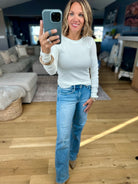 The Lennie Ribbed Long Sleeve Top-Wasabi & Mint-Anna Kaytes Boutique, Women's Fashion Boutique in Grinnell, Iowa