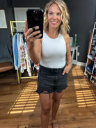 For The Best Double Layered High-Neck Cropped Tank - Multiple Options-Sleeveless-Be Cool 15665-Anna Kaytes Boutique, Women's Fashion Boutique in Grinnell, Iowa