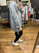 Making It Hooded Knit Cardigan - Heather Grey-Wishlist-Anna Kaytes Boutique, Women's Fashion Boutique in Grinnell, Iowa