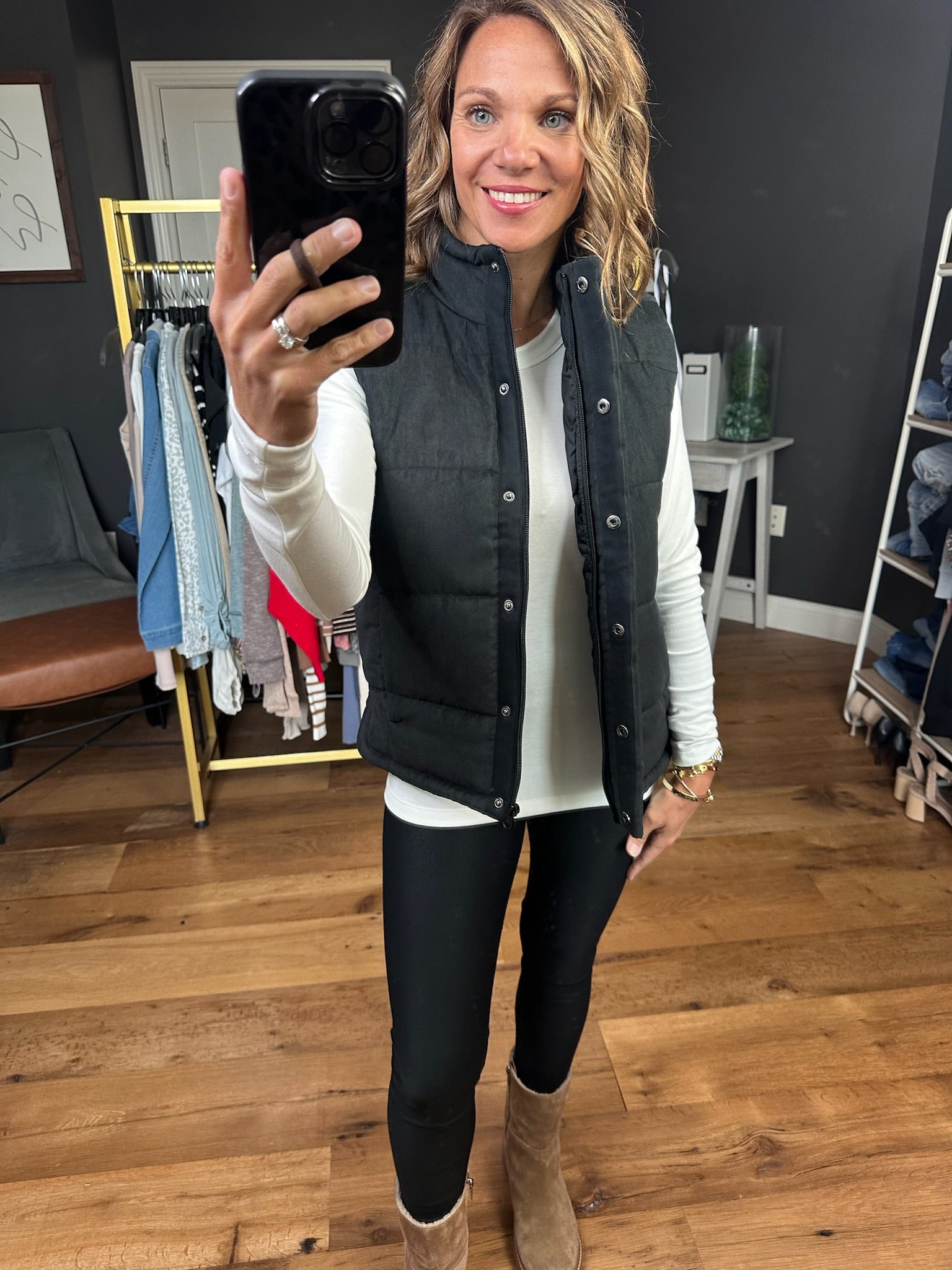 The Lennie Puffer Vest - Multiple Options-Be Cool-Anna Kaytes Boutique, Women's Fashion Boutique in Grinnell, Iowa