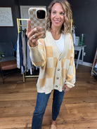 Be There For You Checkered Cardigan-By Together-Anna Kaytes Boutique, Women's Fashion Boutique in Grinnell, Iowa