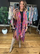 Right Here In Paradise Kimono - Multi-Urbanista-Anna Kaytes Boutique, Women's Fashion Boutique in Grinnell, Iowa