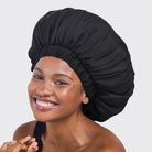 Satin Sleep XL Adjustable Bonnet - Black-KITSCH-Anna Kaytes Boutique, Women's Fashion Boutique in Grinnell, Iowa