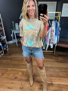 Cowboys & Country Music Oversized Tee - Latte-Short Sleeves-Zutter-Anna Kaytes Boutique, Women's Fashion Boutique in Grinnell, Iowa