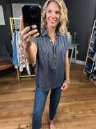 Handle It Well Half-Button Top - Multiple Options-Entro-Anna Kaytes Boutique, Women's Fashion Boutique in Grinnell, Iowa