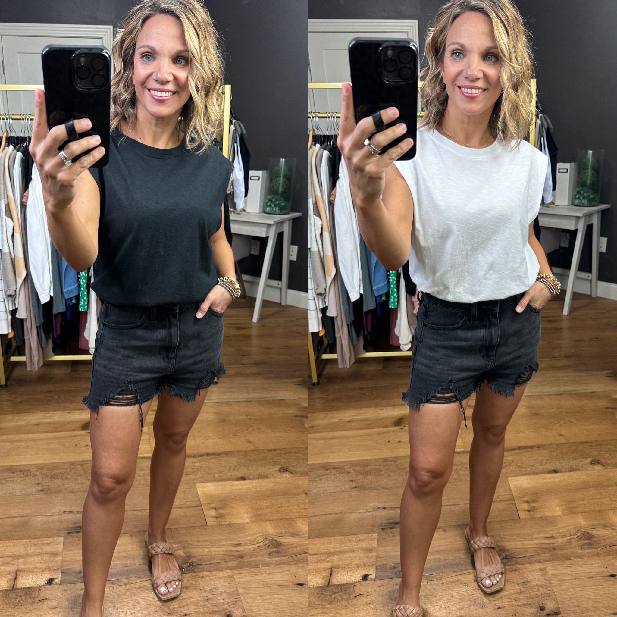 Know Your Secrets Muscle Sleeve Bodysuit - Multiple Options-Bodysuits-Wasabi & Mint-Anna Kaytes Boutique, Women's Fashion Boutique in Grinnell, Iowa