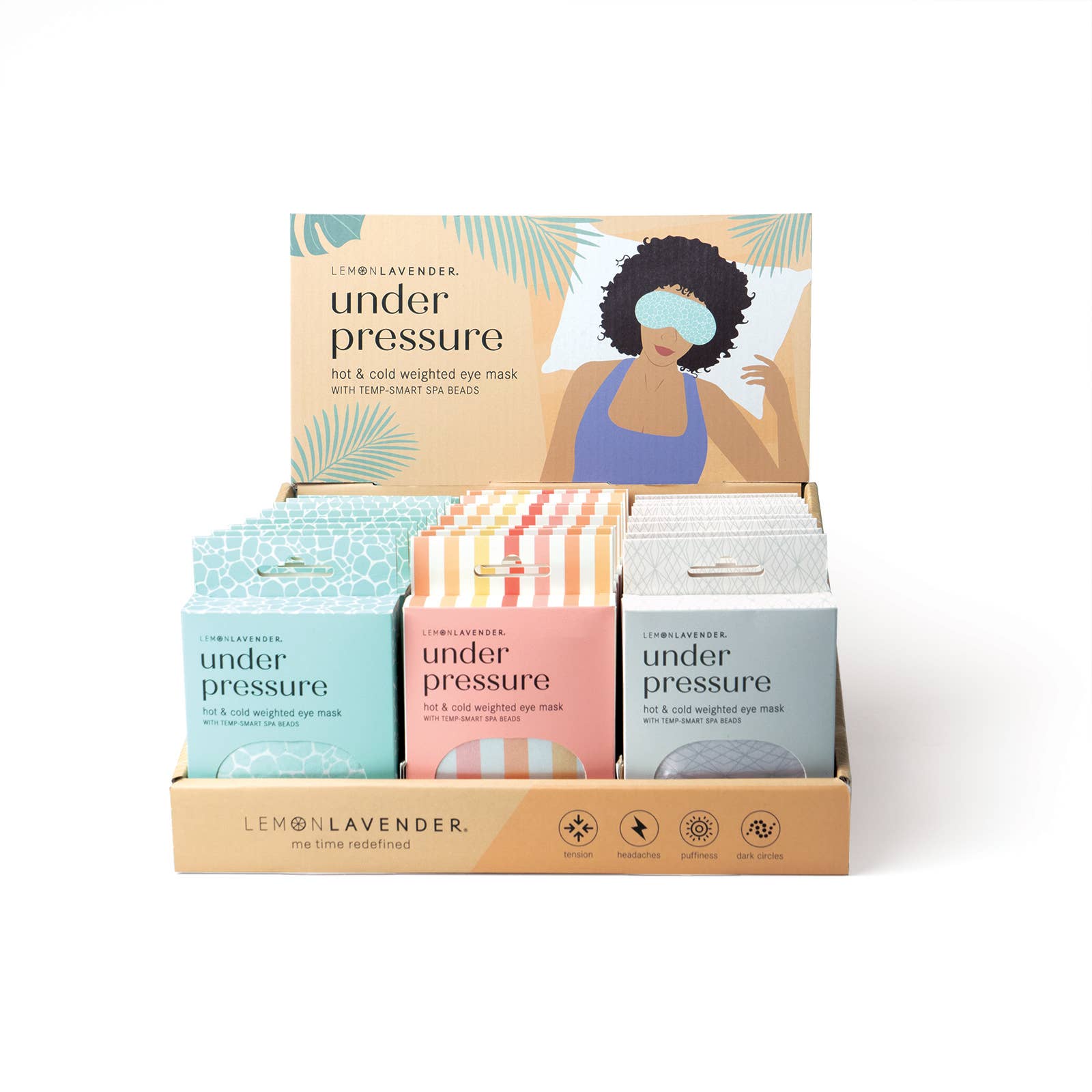 Under Pressure Weighted Eye Mask-DM Merchandising-Anna Kaytes Boutique, Women's Fashion Boutique in Grinnell, Iowa