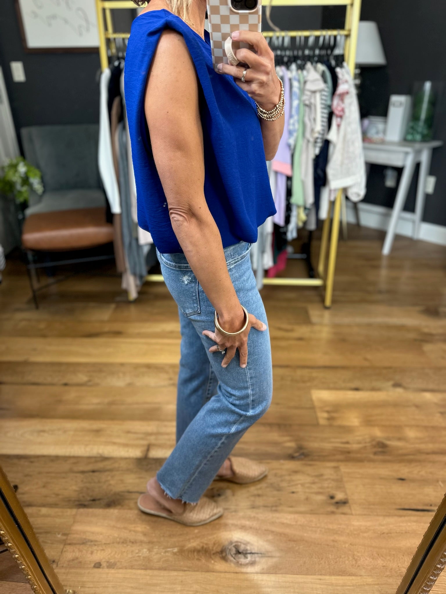 Breaking Free Boxy Top - Multiple Options-Sleeveless-Les Amis-Anna Kaytes Boutique, Women's Fashion Boutique in Grinnell, Iowa