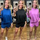 Road Trippin' Short + Crew Set - Multiple Options-Zenana-Anna Kaytes Boutique, Women's Fashion Boutique in Grinnell, Iowa