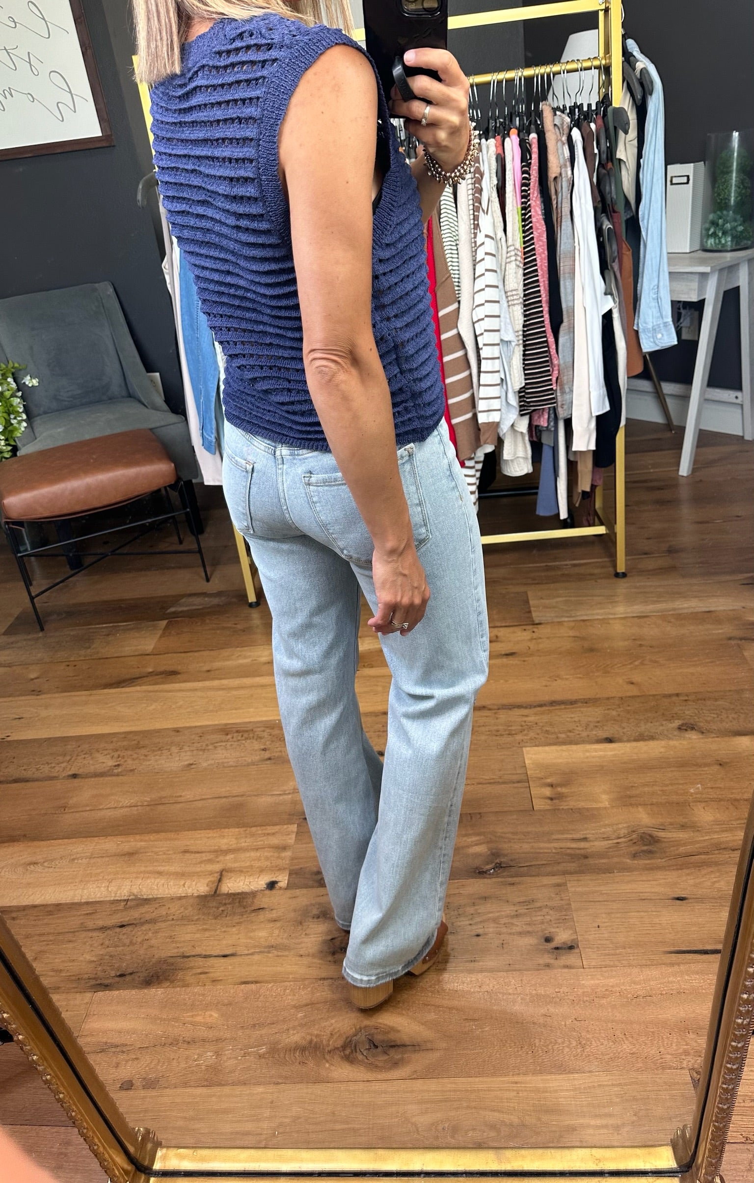 **In True Comfort Crochet Knit Top - Multiple Options-Short Sleeves-By together W1459-Anna Kaytes Boutique, Women's Fashion Boutique in Grinnell, Iowa