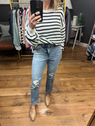 The Kelsey High-Rise Straight Crop Denim-Jeans-Loveret LV1024-Anna Kaytes Boutique, Women's Fashion Boutique in Grinnell, Iowa