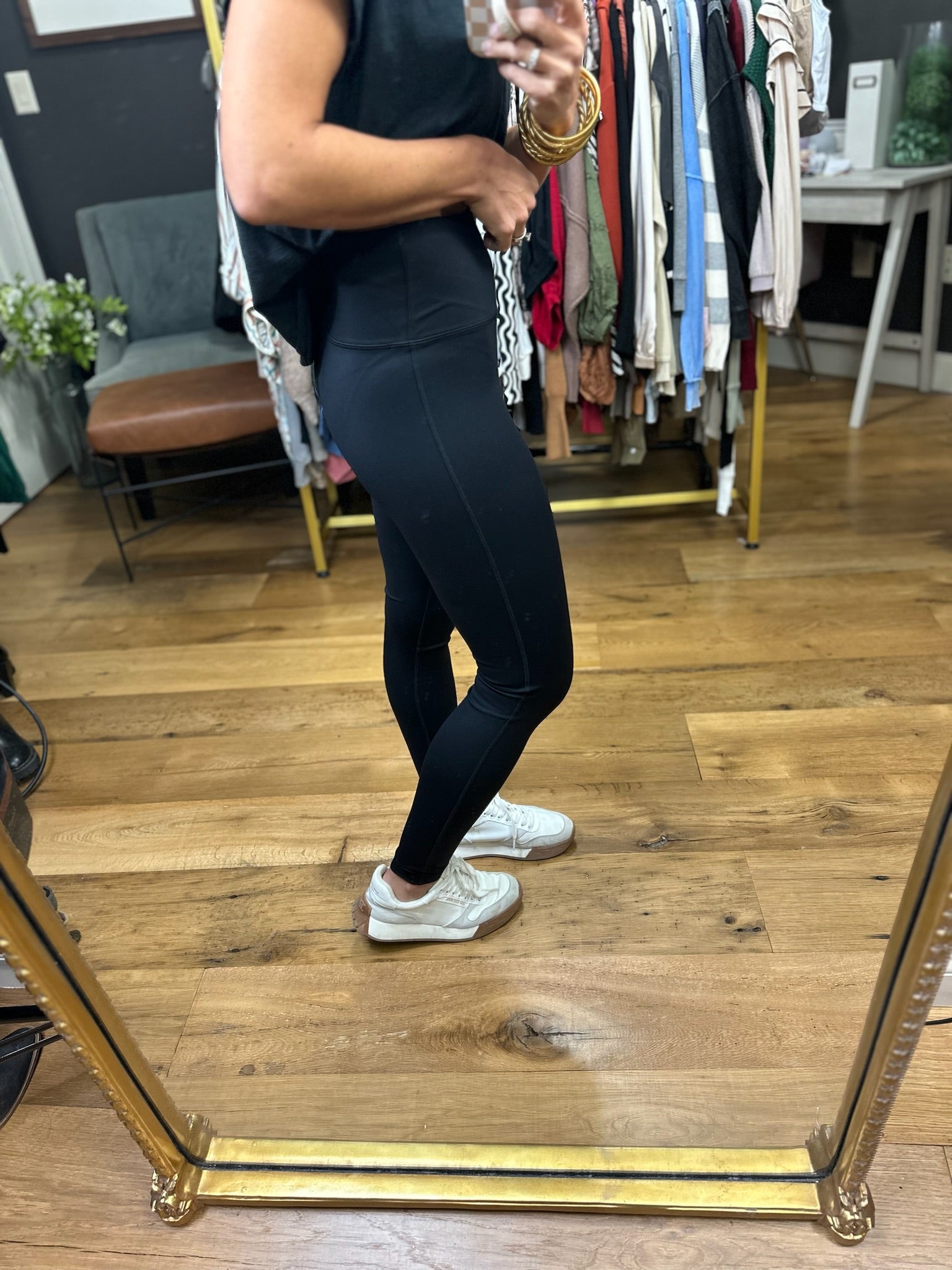 The Megan Butter Soft High-Waisted Legging - Black-Mono B-Anna Kaytes Boutique, Women's Fashion Boutique in Grinnell, Iowa