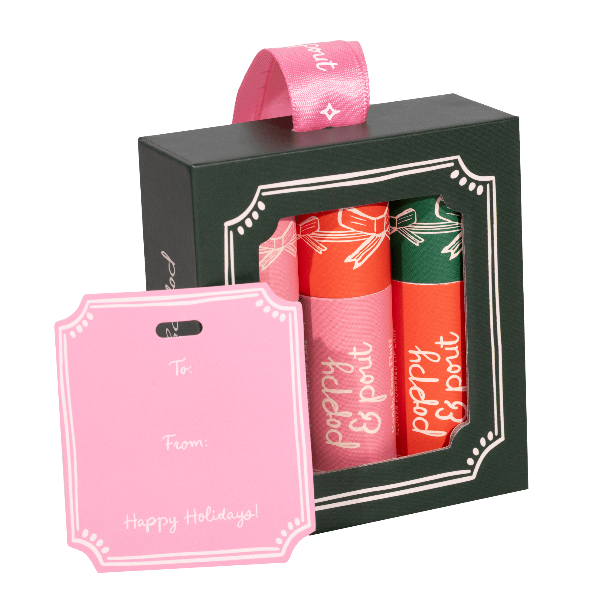 Limited Edition, Holiday Lip Balm Trio Ornament-health & beauty-Poppy & Pout-Anna Kaytes Boutique, Women's Fashion Boutique in Grinnell, Iowa