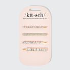 Metal Rhinestone Assorted Bobby Pins 4pc Set - Gold-KITSCH-Anna Kaytes Boutique, Women's Fashion Boutique in Grinnell, Iowa