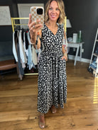 Palm Of My Hand Pocket Dress - Black-Les Amis-Anna Kaytes Boutique, Women's Fashion Boutique in Grinnell, Iowa