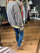 All Day Comfort Striped Crew - Multiple Options-Staccato-Anna Kaytes Boutique, Women's Fashion Boutique in Grinnell, Iowa