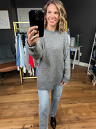 Fall Sentiment Crewneck Sweater - Heather Grey-Thread & Supply-Anna Kaytes Boutique, Women's Fashion Boutique in Grinnell, Iowa