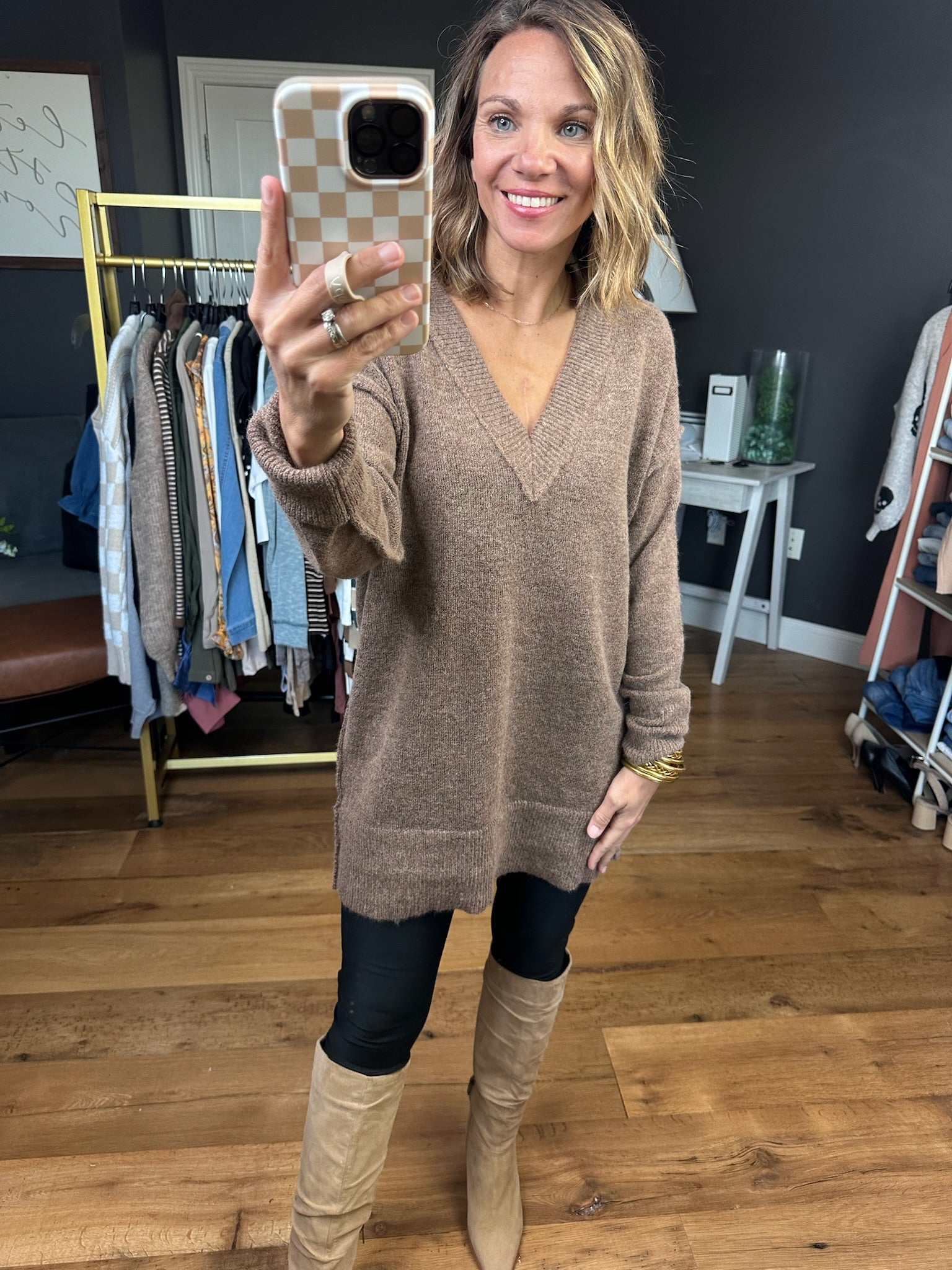 Coming Back Around V-Neck Sweater - Multiple Options-Be Cool-Anna Kaytes Boutique, Women's Fashion Boutique in Grinnell, Iowa