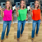 Breaking Free Boxy Top-Sleeveless-Les Amis-Anna Kaytes Boutique, Women's Fashion Boutique in Grinnell, Iowa