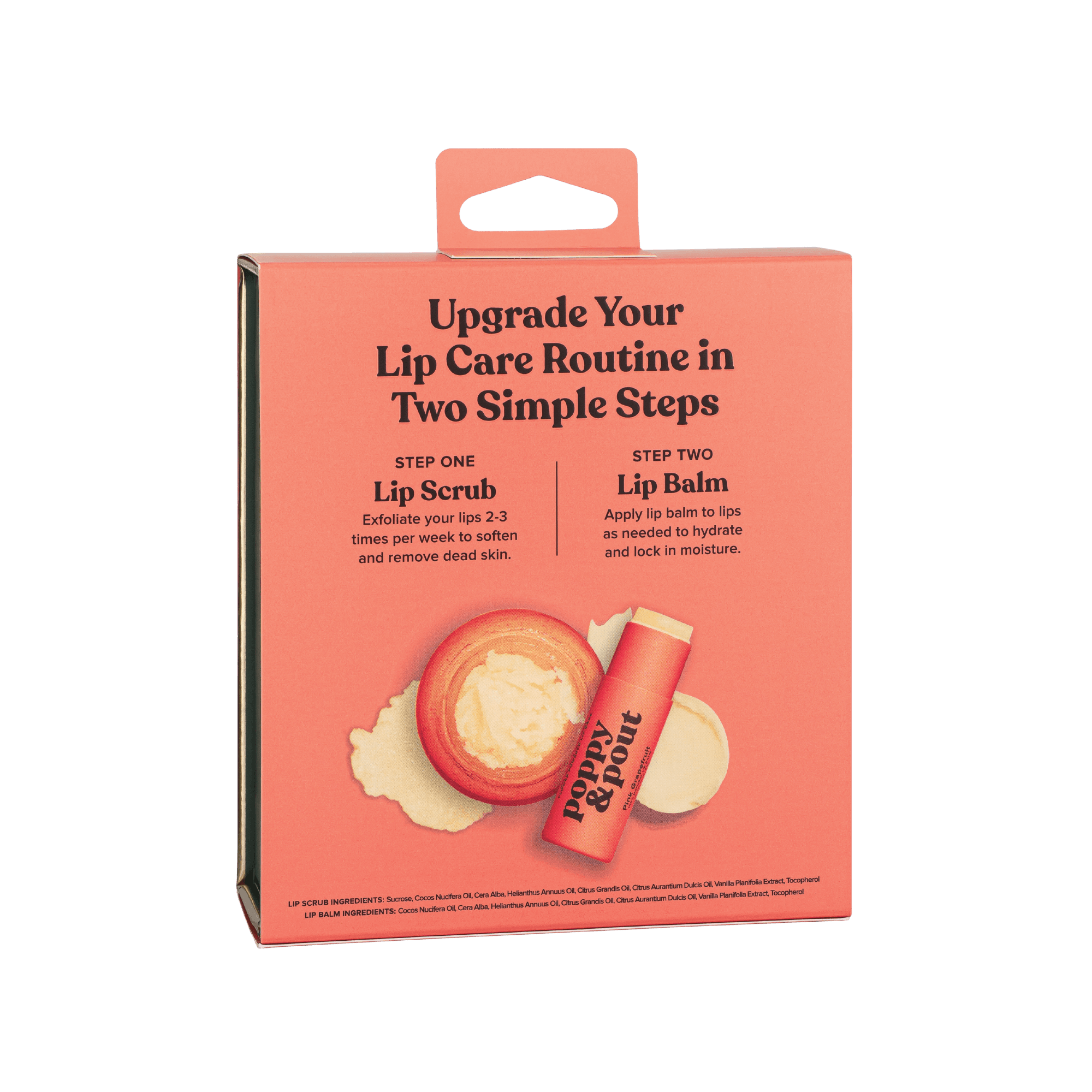 Lip Care Duo, Pink Grapefruit-Hair Accessories-Poppy & Pout-Anna Kaytes Boutique, Women's Fashion Boutique in Grinnell, Iowa