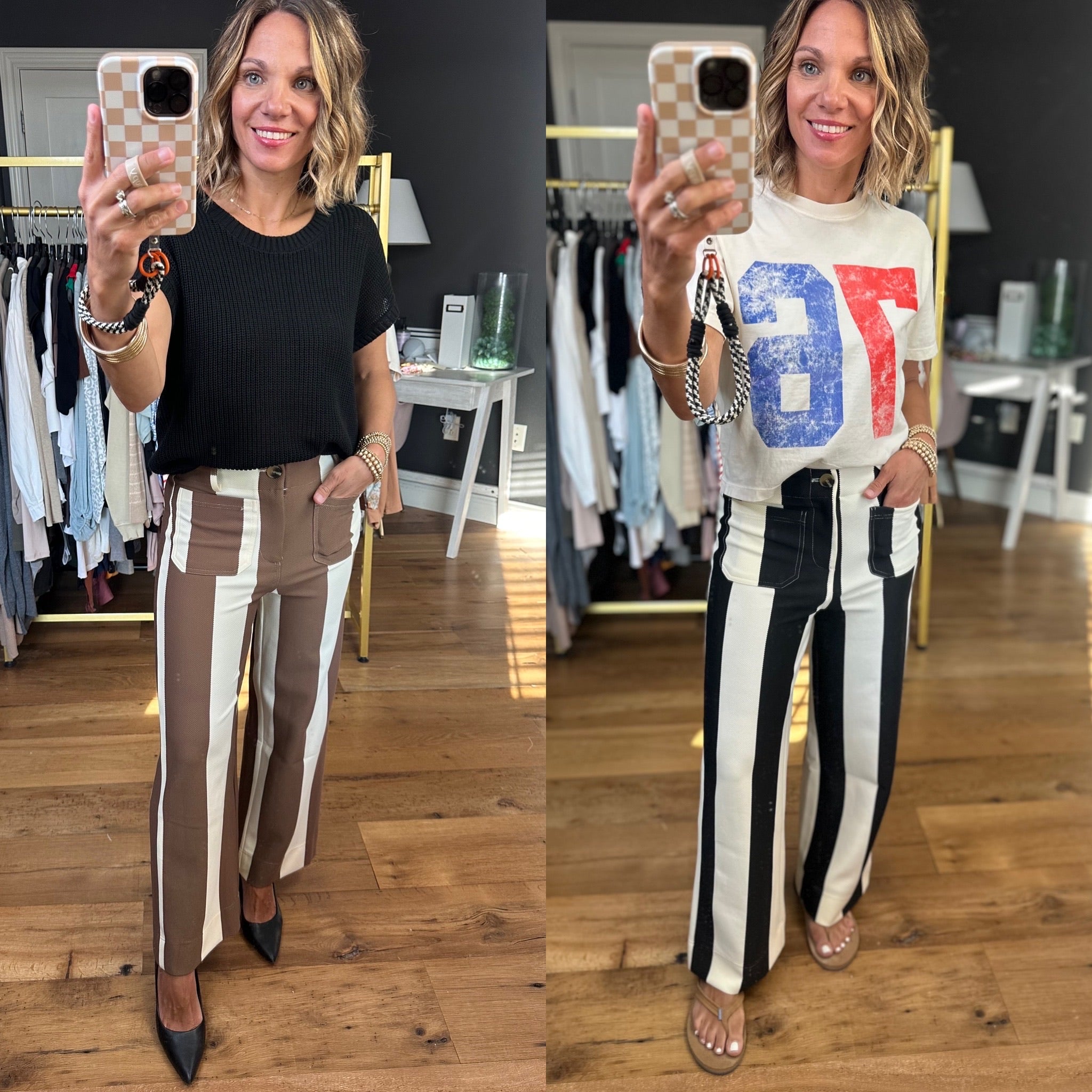 The Bold Type Cropped Wide-Leg Pant - Multiple Options-Glam-Anna Kaytes Boutique, Women's Fashion Boutique in Grinnell, Iowa