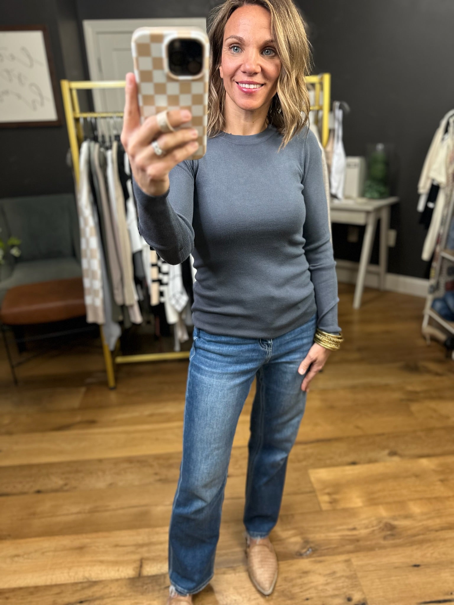 The Abby Long Sleeve Top - Multiple Options-Be Cool 63704-Anna Kaytes Boutique, Women's Fashion Boutique in Grinnell, Iowa