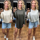 An Easy Choice Lightweight Knit - Multiple Options-Short Sleeves-Mono B-Anna Kaytes Boutique, Women's Fashion Boutique in Grinnell, Iowa