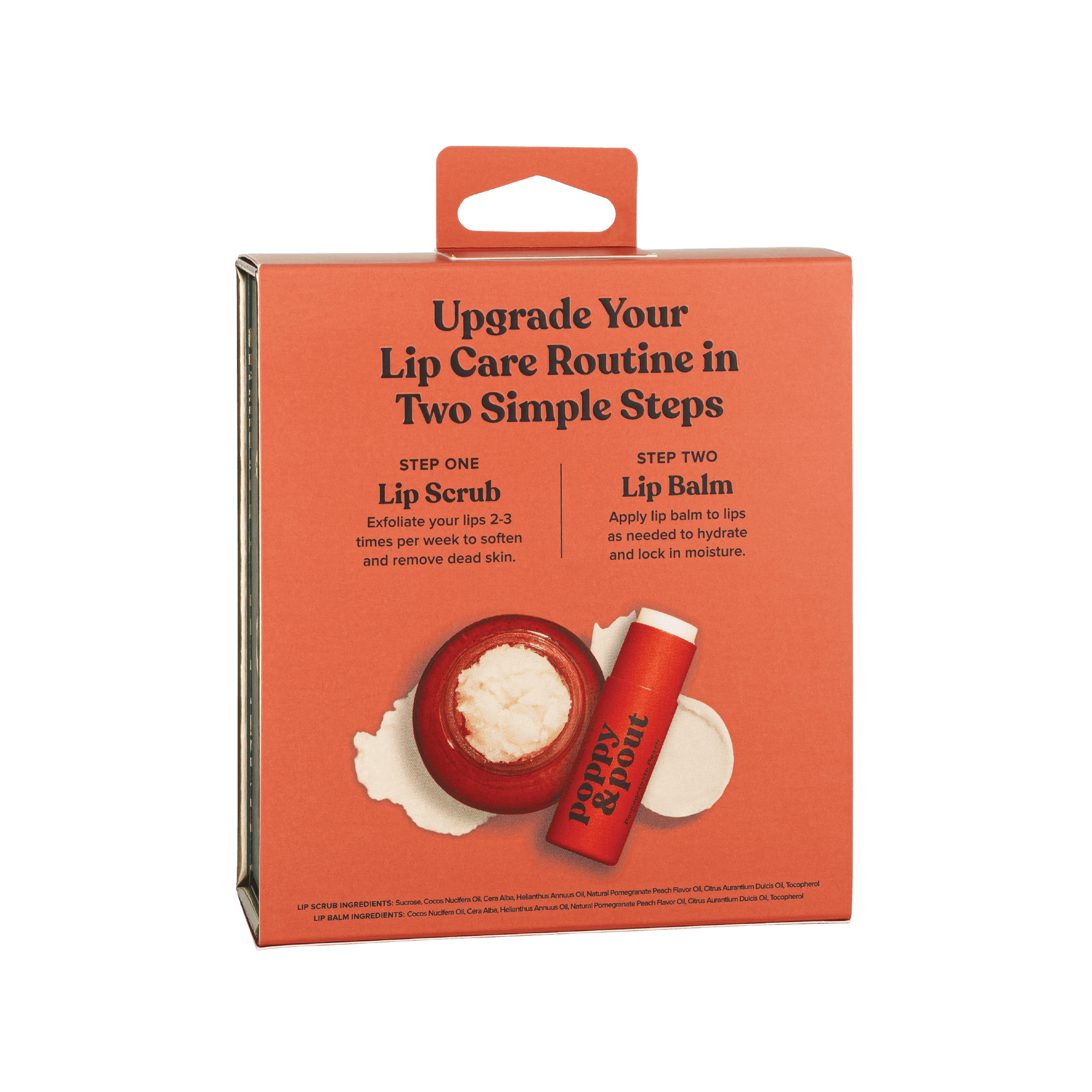 Lip Care Duo, Pomegranate Peach-Hair Accessories-Poppy & Pout-Anna Kaytes Boutique, Women's Fashion Boutique in Grinnell, Iowa