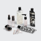 Refillable Ultimate Travel 11pc Set - Black & Ivory-KITSCH-Anna Kaytes Boutique, Women's Fashion Boutique in Grinnell, Iowa