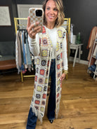 Camila Boho Chic Crochet Cardi-POL-Anna Kaytes Boutique, Women's Fashion Boutique in Grinnell, Iowa