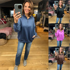 All True Things Pocket Pullover-Sweaters-Zenana-Anna Kaytes Boutique, Women's Fashion Boutique in Grinnell, Iowa