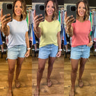 The Right Comfort Everyday Tee-Short Sleeves-Be Cool-Anna Kaytes Boutique, Women's Fashion Boutique in Grinnell, Iowa