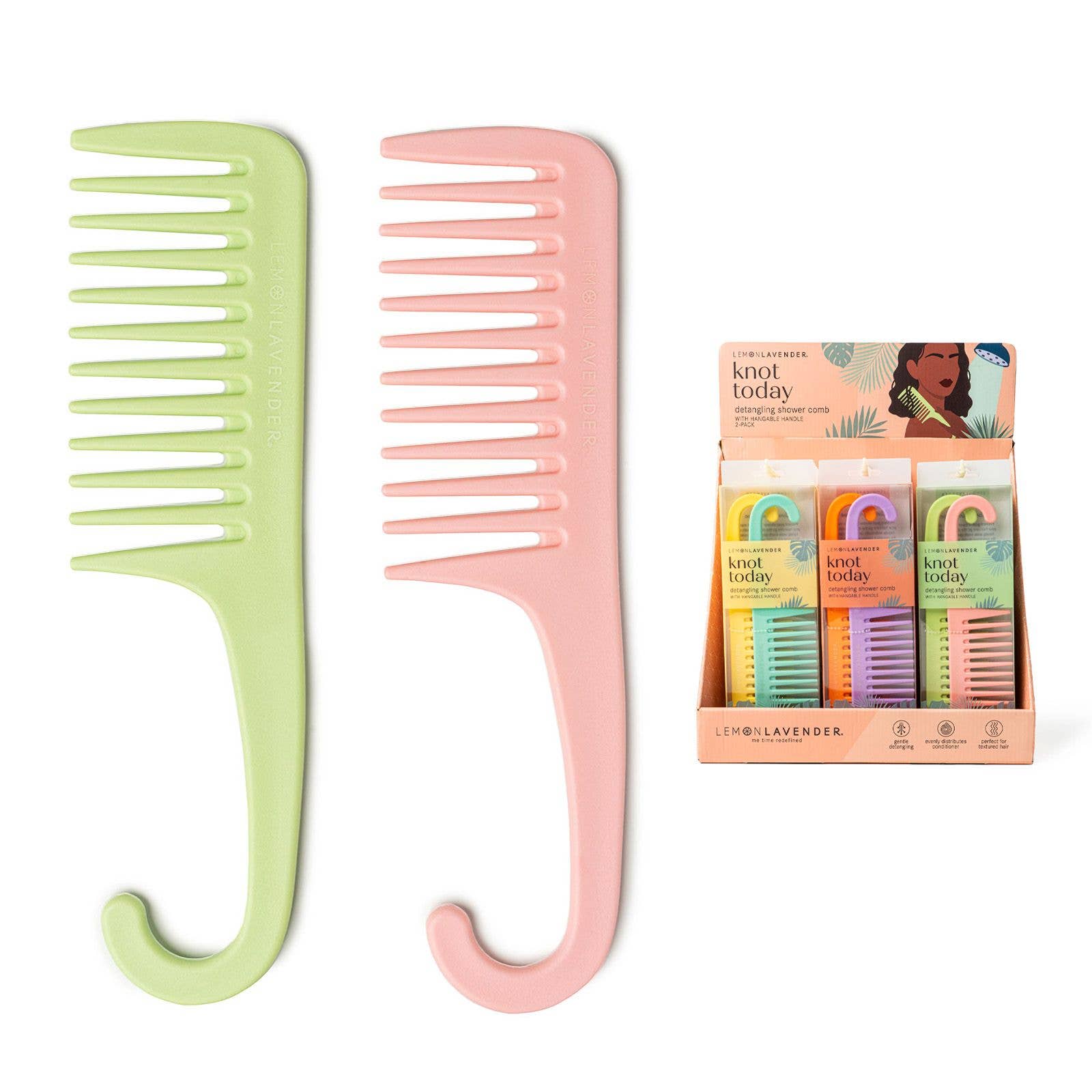 Knot Today Detangling Shower Comb- Mystery Color-DM Merchandising-Anna Kaytes Boutique, Women's Fashion Boutique in Grinnell, Iowa