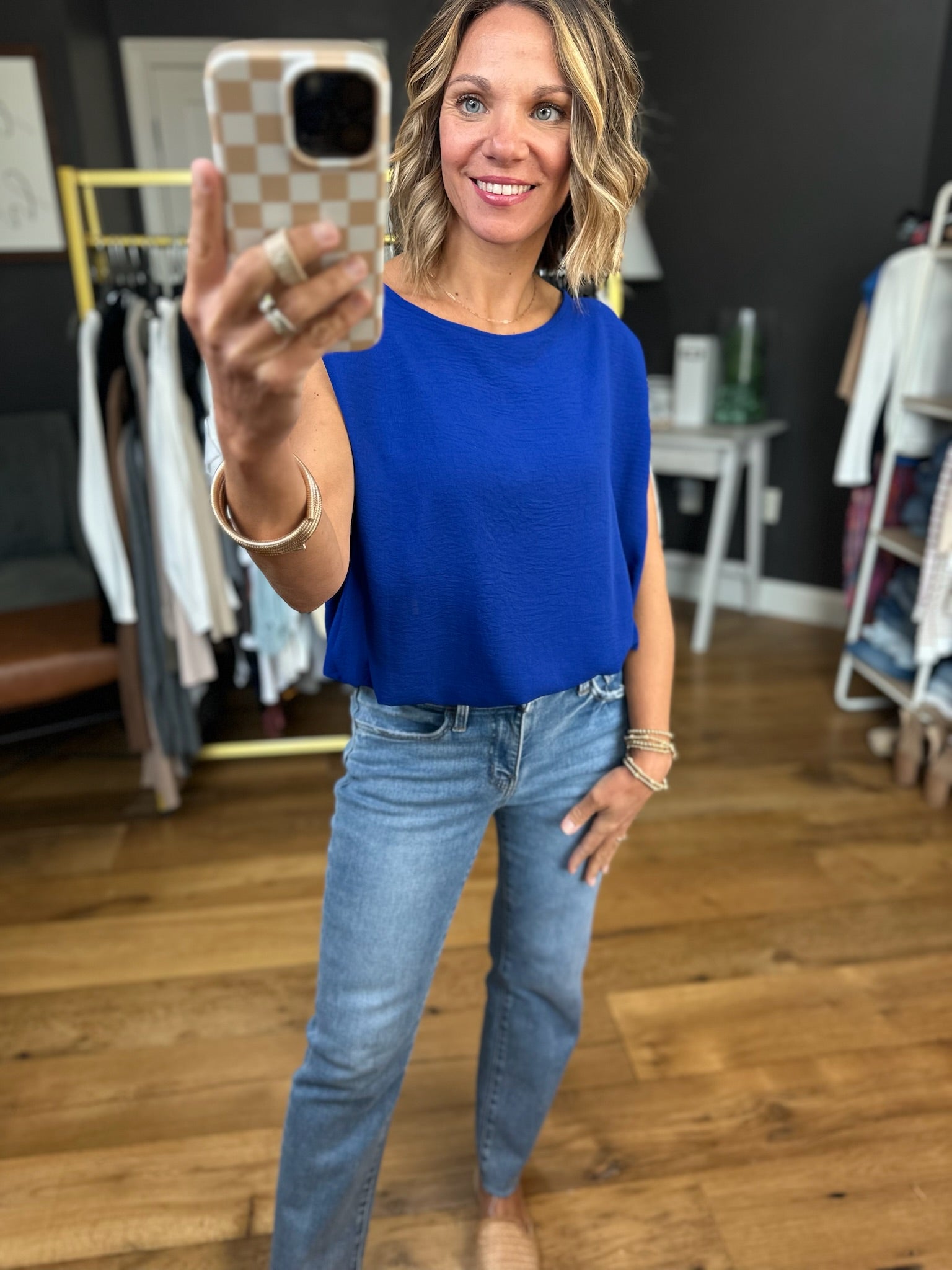 Breaking Free Boxy Top - Multiple Options-Sleeveless-Les Amis-Anna Kaytes Boutique, Women's Fashion Boutique in Grinnell, Iowa