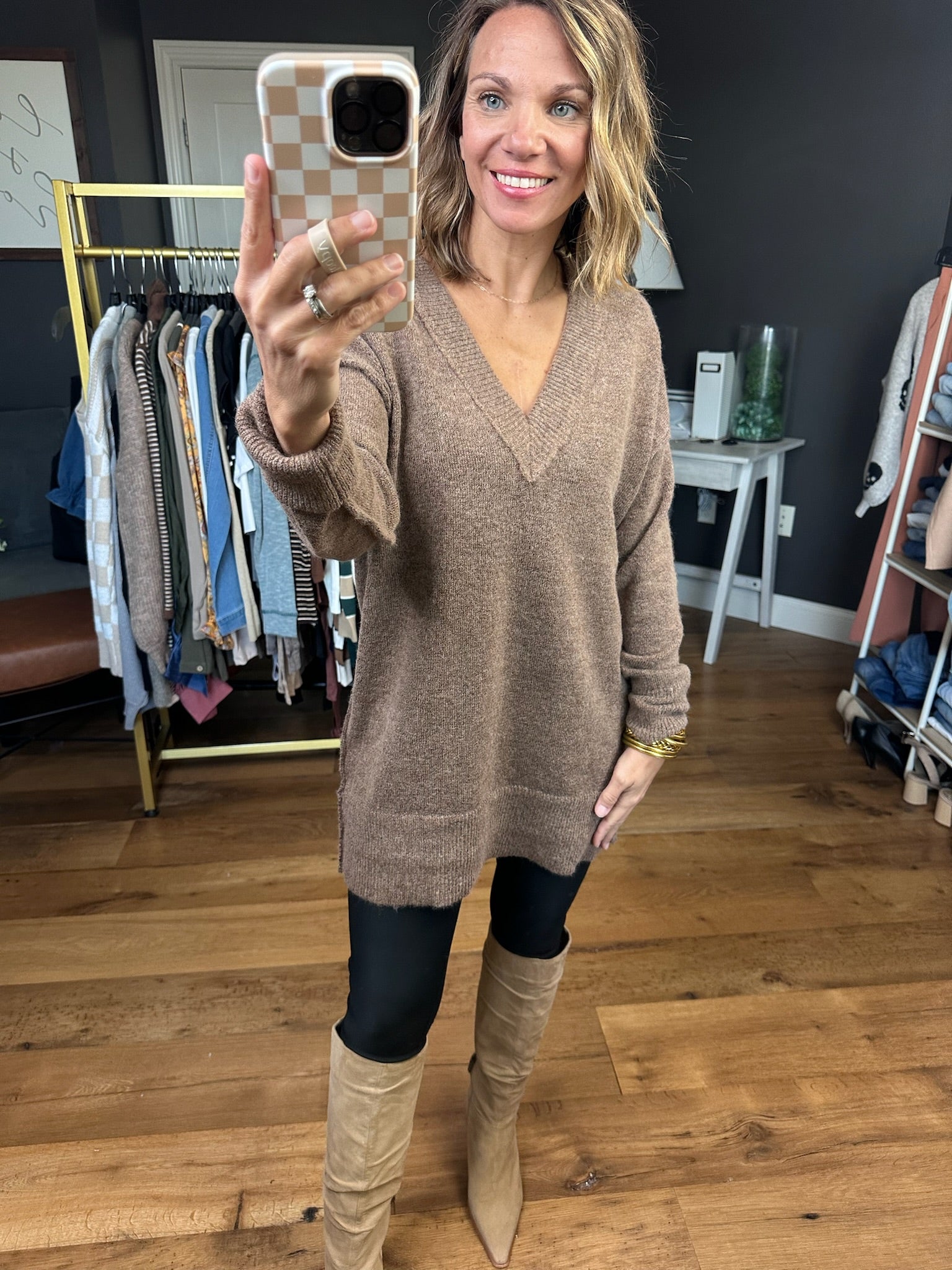 Coming Back Around V-Neck Sweater - Multiple Options-Be Cool-Anna Kaytes Boutique, Women's Fashion Boutique in Grinnell, Iowa