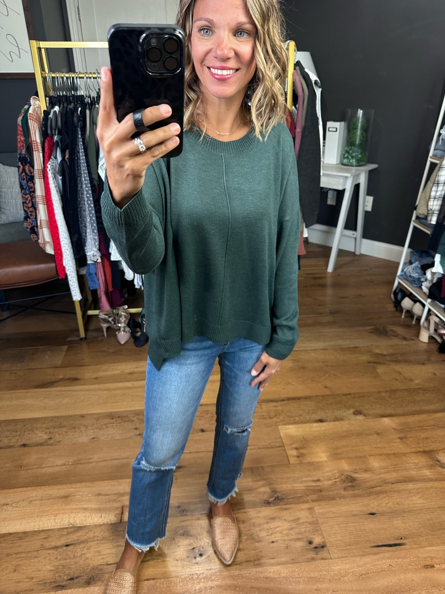 More Than A Feeling Flowy Lightweight Sweater - Multiple Options
