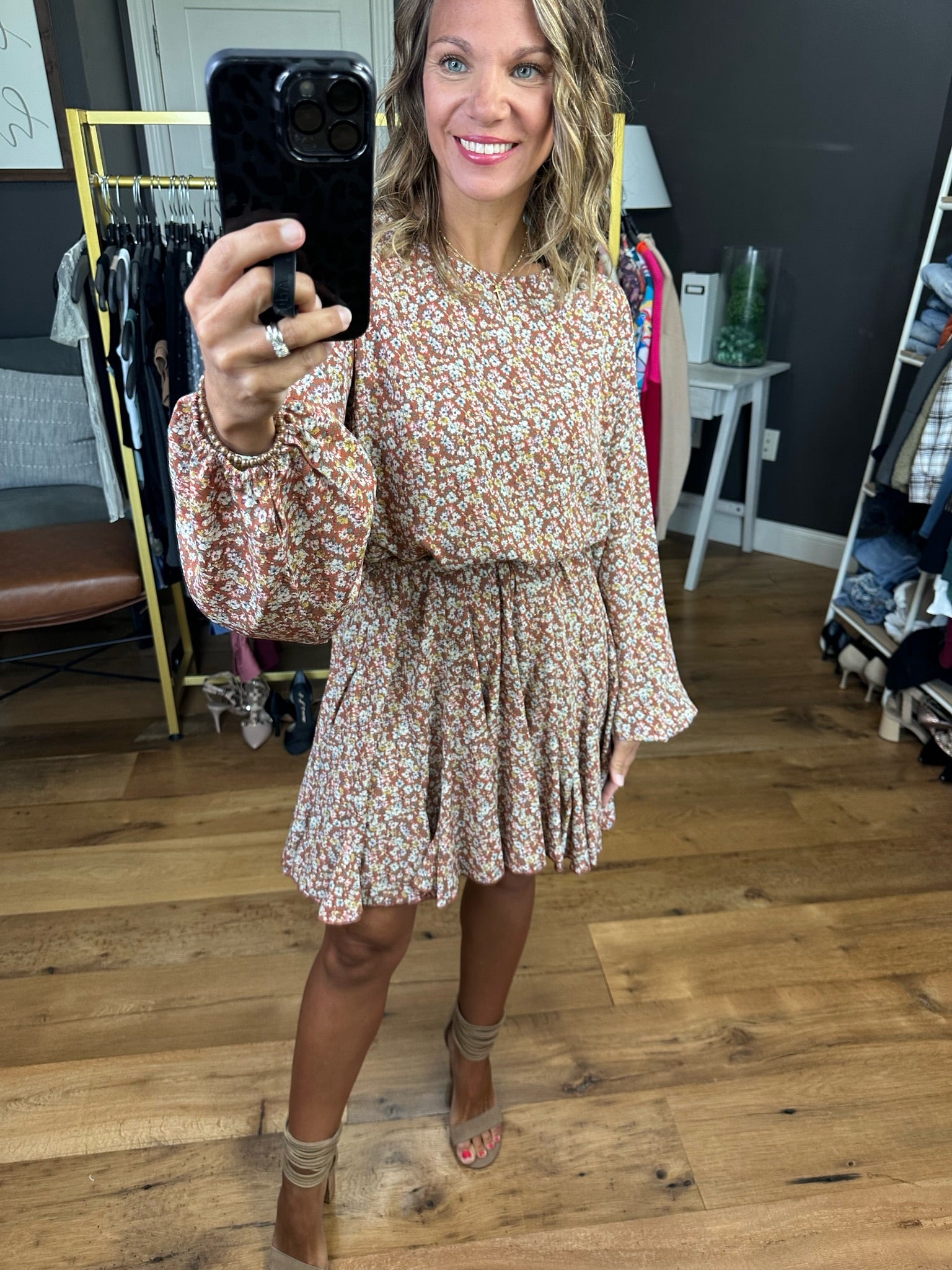 All I Ever Wanted Floral Smock-Waist Dress - Multiple Options