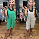 Play On Corded Pocket Romper - Multiple Options-Rompers-Wasabi & Mint-Anna Kaytes Boutique, Women's Fashion Boutique in Grinnell, Iowa