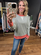 All Day Comfort Striped Crew - Multiple Options-Staccato-Anna Kaytes Boutique, Women's Fashion Boutique in Grinnell, Iowa