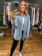 Making Perfect Sense Shacket-Sweaters-Be Cool-Anna Kaytes Boutique, Women's Fashion Boutique in Grinnell, Iowa