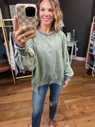 The Right Era Washed Oversized Crew - Multiple Options-Easel-Anna Kaytes Boutique, Women's Fashion Boutique in Grinnell, Iowa