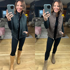 The Peyton Puffer Vest-Sweaters-Zenana-Anna Kaytes Boutique, Women's Fashion Boutique in Grinnell, Iowa