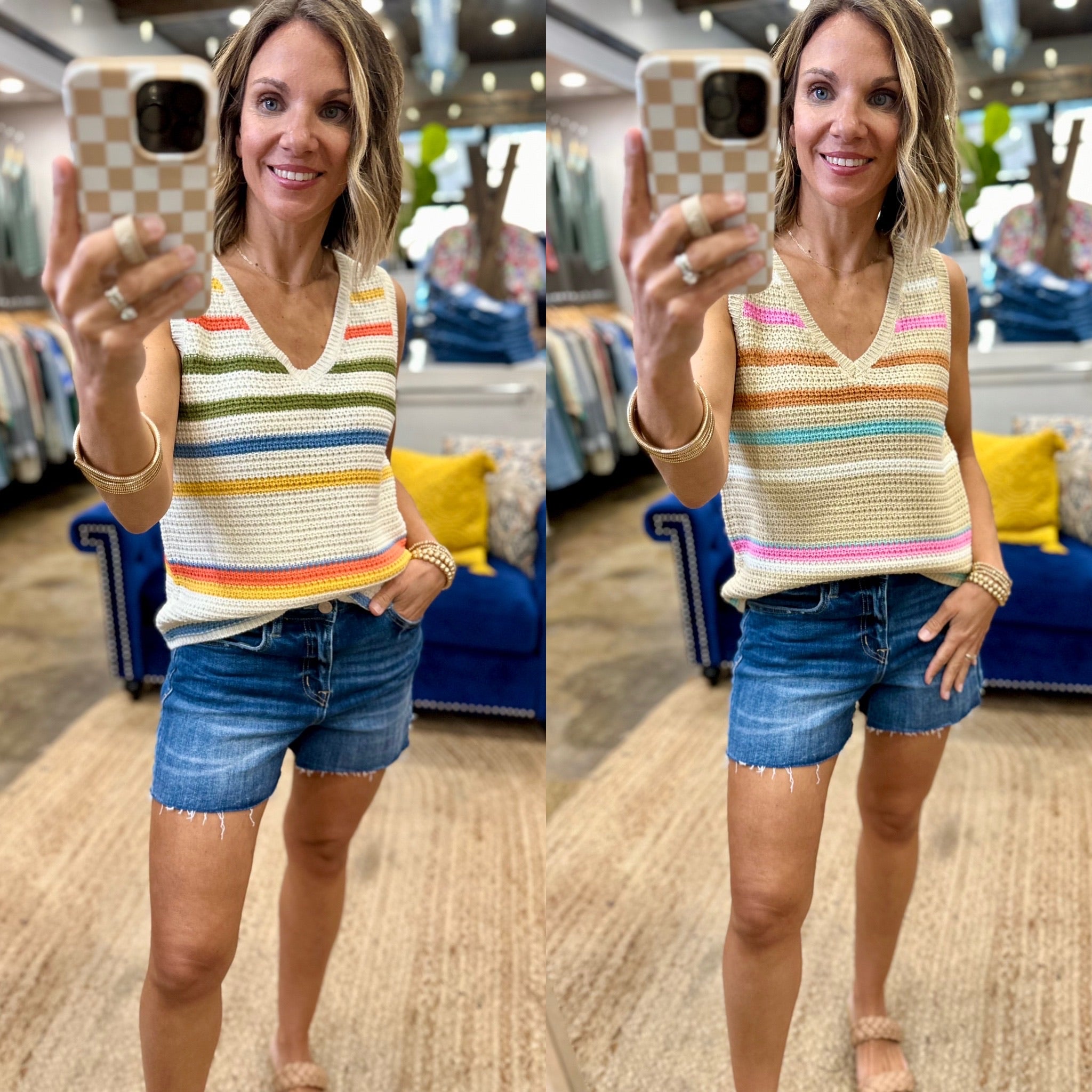 Nothing More True Striped Knit Top - Multiple Options-Wishlist-Anna Kaytes Boutique, Women's Fashion Boutique in Grinnell, Iowa