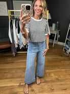 The Ophelia Wide-Leg Denim-Eesome-Anna Kaytes Boutique, Women's Fashion Boutique in Grinnell, Iowa