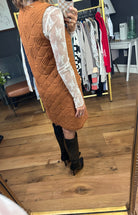 Looking Back Quilted Pocket Dress - Multiple Options-Entro-Anna Kaytes Boutique, Women's Fashion Boutique in Grinnell, Iowa